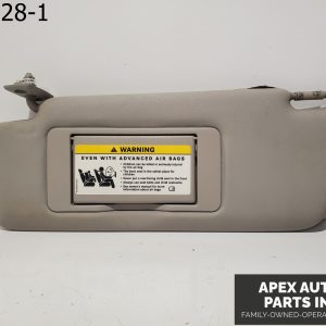 OEM 2006 Mercedes C230 2.5L AMG Left Driver Sunvisor Sun Visor Grey