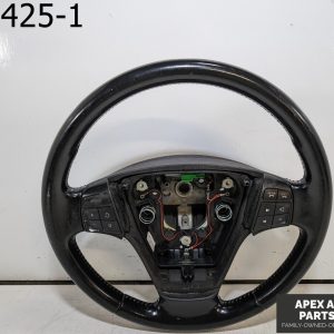 OEM 2010 Volvo S40 2.4L Off Black Leather Sport Steering Wheel 30778742
