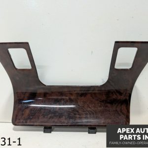 OEM 2000-2002 Lincoln LS 3.0 Center Console Finishing WoodGrain XW43-5404608-BHW