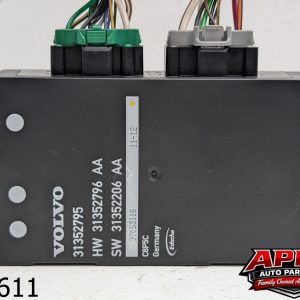 OEM 2012 Volvo XC60 3.0L Tailgate Trunk Control Module Unit