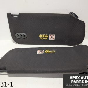 OEM 2000-2002 Lincoln LS 3.0L Sun Visor Set