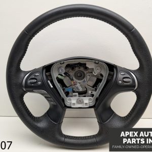 OEM 2013-2016 Nissan Pathfinder 3.5L STEERING WHEEL LEATHER W/CONTROL SWITCH