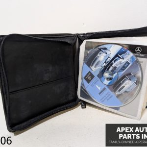 OEM 2003-2005 Mercedes CLK500 5.0L Owners Manual Leather Case