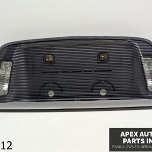 OEM 2009-2014 Acura TSX 2.4L Trunk License Plate Reverse Light Finish Panel