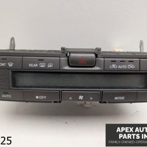 OEM 2001-2003 Lexus LS 430 4.3L A/C HEATER CLIMATE CONTROL SWITCH PANEL