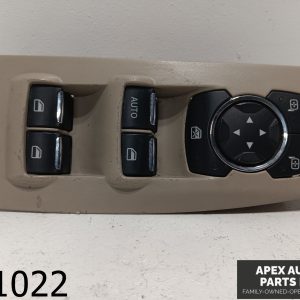 OEM 2014 Ford Taurus 3.5L DRIVERS SIDE POWER MASTER WINDOW CONTROL SWITCH