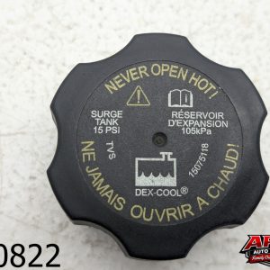 OEM 2009 Cadillac Escalade 6.2L Radiator Coolant Overflow Tank Cap