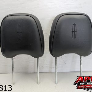 OEM 2010 Lincoln MKX 3.5L Left Right Front Headrest Leather