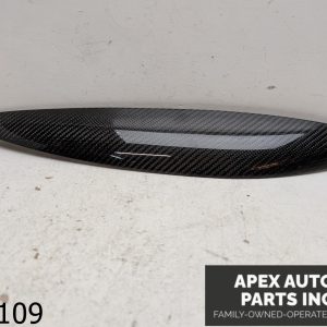 OEM 2006 BMW 650i 4.8L Left Front Door Trim Carbon Panel