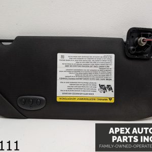OEM 2013 Ford Taurus 3.5L LEFT DRIVER SIDE INTERIOR SUN VISOR SUNVISOR