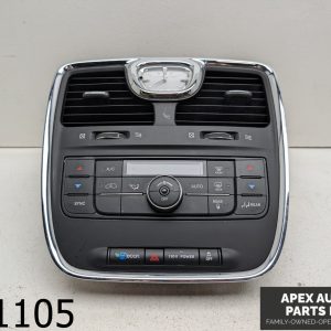 OEM 2011 Chrysler Town & Country 3.6L Climate Control W/ Clock Unit