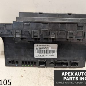 OEM 2004 Mercedes E320 3.2L Rear SAM Module Relay Fuse Box