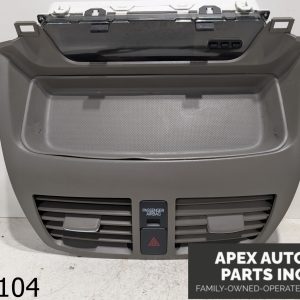 OEM 2007 Acura MDX 3.7L Center Air Heat Vent Bin