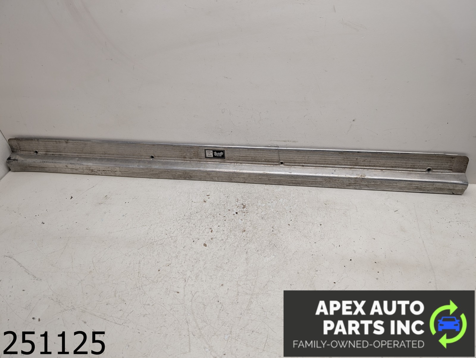 OEM 1979 Chevrolet El Camino 3.9L Chrome Lower Door Sill Trim Plates Molding