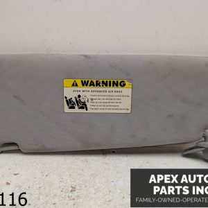 OEM 2007 BMW 550i 4.8L Passenger Right Sun Visor Sunvisor Gray