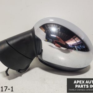 OEM 2007-2010 Mini Cooper Clubman R55 Left Driver Side Folding Mirror Chrome