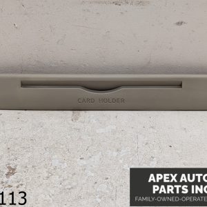 OEM 2005 Infiniti G35 3.5L Headliner Sun Visor Card Ticket Holder