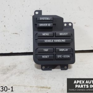 OEM 1998 Lincoln Continental 4.6L Info Display Switch Control F80F-10D996-BF