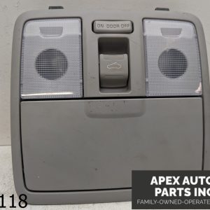 OEM 2014 Kia Forte Forte5 2.0L Gray Overhead Console Dome Light Lamp w/ Sunroof