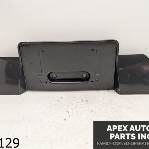 OEM 2007 BMW 650I 4.8L Rear Bumper License Plate Panel