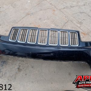 *NO SHIPING* OEM 2016 Jeep Grand Cherokee 3.6L Front Bumper W Grille Insert