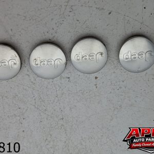 OEM 2012 Jeep Patriot 2.4L Chrome 4 Center Caps