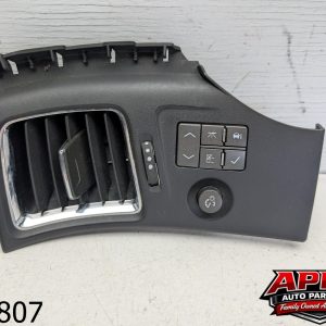 OEM 2012 Cadillac CTS CTS4 LH Driver Dash Air Vent Grille w/ Switches Buttons