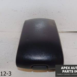 OEM 2009-2011 Hyundai Genesis 3.8L Center Console Black Leather Armrest Storage