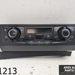 OEM 2012 Audi Q5 2.0L Temperature Climate Control