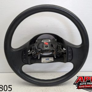 OEM 2009 Ford E-450 6.0L Steering Wheel W Switches