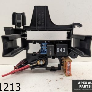 OEM 2012 Audi Q5 2.0L  FUSE RELAY PLATE MOUNT BRACKET