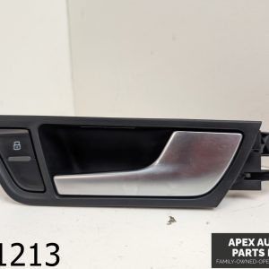 OEM 2012 Audi Q5 2.0L Right Rear Passenger Side Interior Door Handle Black