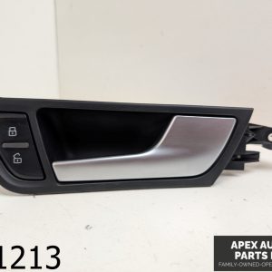 OEM 2012 Audi Q5 2.0L Right Front Passenger Side Interior Door Handle Black