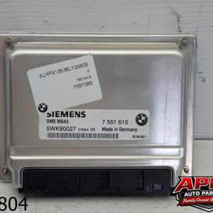 OEM 2006 BMW X5 3.0L ENGINE ECU DME CONTROL MODULE UNIT 7551615
