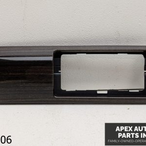 OEM 2011-2012 Land Rover LR2 3.2L Headlight Switch Dash Wood Trim Cover LR007300