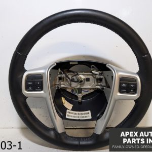 OEM 2011-2014 Chrysler 200 2.4L  Leather Steering Wheel Audio Controls