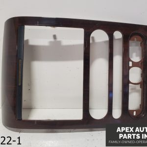 OEM 2004-2005 Ford F-150 King Ranch 5.4L Radio Bezel Woodgrain Center Dash Trim