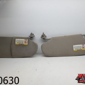 OEM 2003 Dodge Ram 1500 5.7L SUN VISOR SHADE LH/RH SUNVISOR SET CLOTH Gray