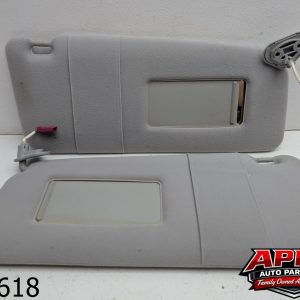 OEM 2001 BMW 740i 740iL 4.4L SUN VISORS SHADES PAIR LEFT/RH GRAY