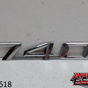 OEM 2001 BMW 740i 740iL 4.4L EMBLEM BADGE LOGO SIGN