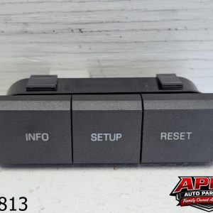 OEM 2010 Lincoln MKX 3.5L Info Setup Reset Switch