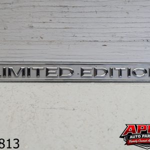 OEM 2010 Lincoln MKX 3.5L Limited Edition Hatch Emblem