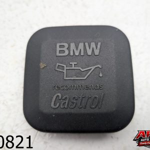 OEM 2004 BMW 530i 3.0L Engine Oil Filler Cap Lid Castrol Silver