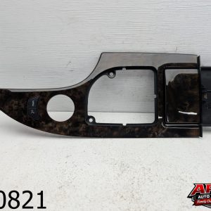 OEM 2004 BMW 530i 3.0L Center Console Shifter Bezel Trim Wood