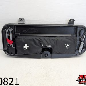 OEM 2004 BMW 530i 3.0L Trunk Emergency Tool Box First Aid Kit