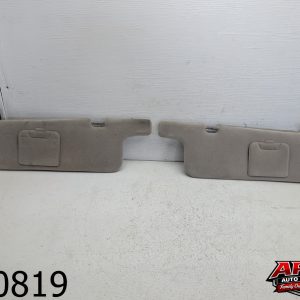 OEM 2002 Toyota Prius 1.5L Right Left Shades Sun Visor Gray Set