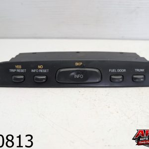 OEM 2000 Cadillac Eldorado 4.6L Info Center Trip Reset Fuel Door Trunk Switch