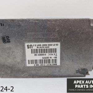 OEM 2002-2005 BMW 745i 4.4L  RADIO VOICE INPUT COMMUNICATION CONTROL MODULE