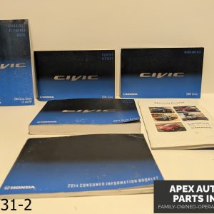 OEM 2014-2015 Honda Civic LX 1.8L  owners manual