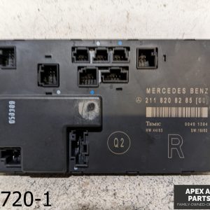 OEM 2003-2006 Mercedes E350 3.5L Front Right Passenger Side Door Control Module